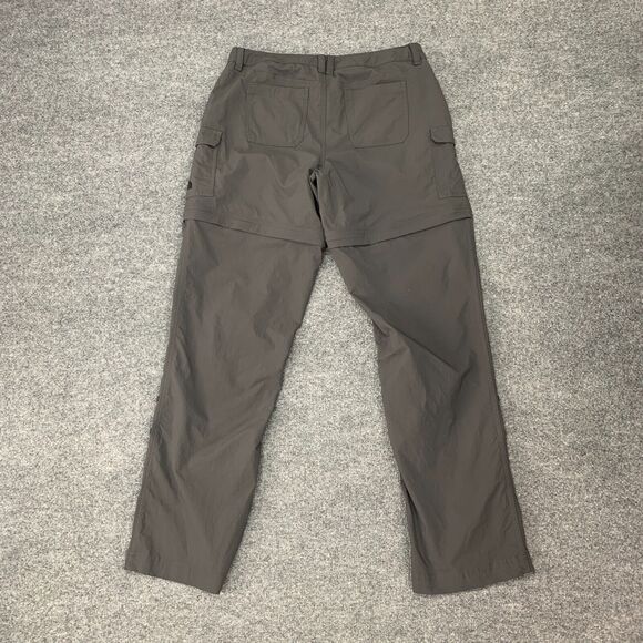 The North Face Cargo Pant Women 8 Gray Stretch Nylon Paramount Convertible Short - Picture 6 of 12